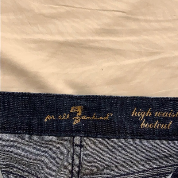 High wasted bootcut 7 jeans - Picture 4 of 4